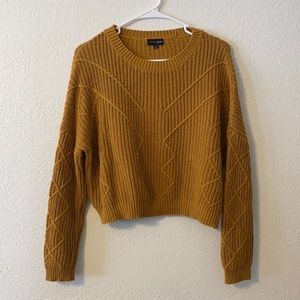 Small mustard sweater
